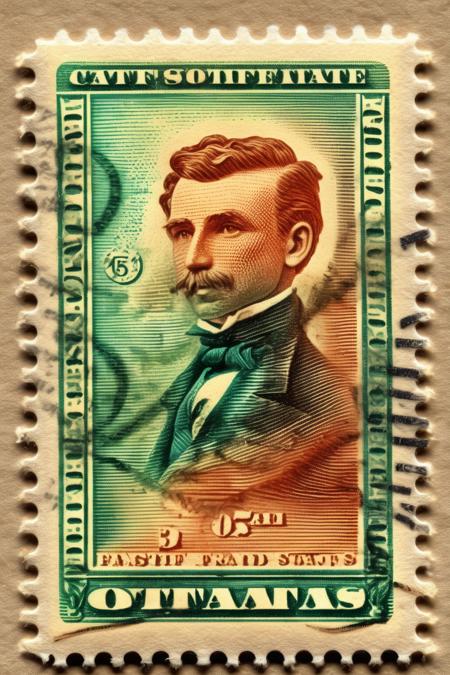 Vintage Postage Stamps