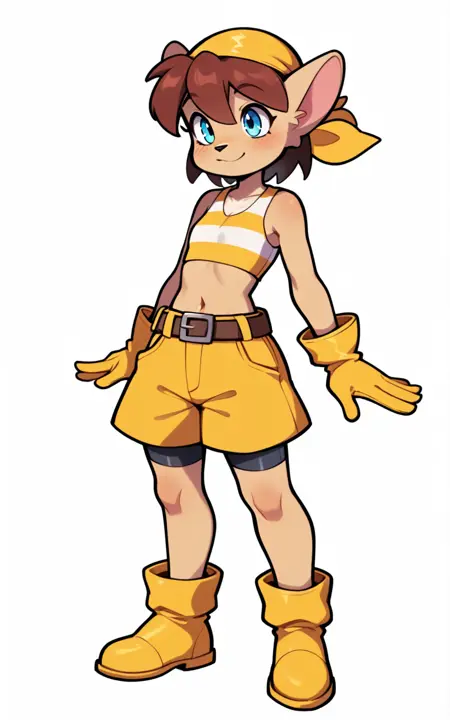 Flare Priss - Tail Concerto [PonyXL/Illustrious]