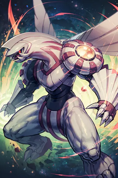 Palkia: Spatial Pokémon パルキア (Pokemon) (Pokedex #0484)