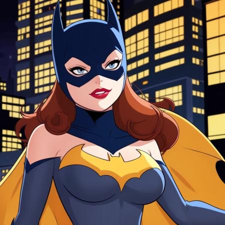 anime artwork of  <lora:Anime_Batgirl:1>
Batgirl a naked breasts cartoon woman in a underwear costume In Gotham City Universe, anime style, key visual, vibrant, studio anime,  highly detailed