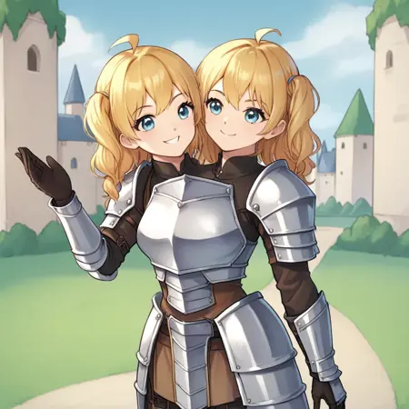 Two heads XL anime trained edition for pony