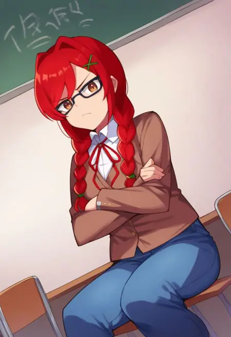 Amy (DDLC/Doki Doki LIterature Club) | SDXL Lora