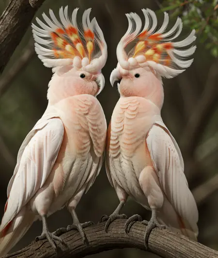 Lophochroa leadbeateri - Pink cockatoo
