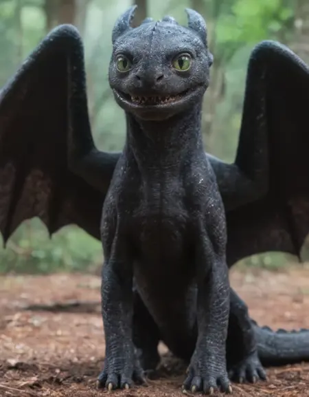Realistic Toothless (HTTYD Live Action) - Chroma