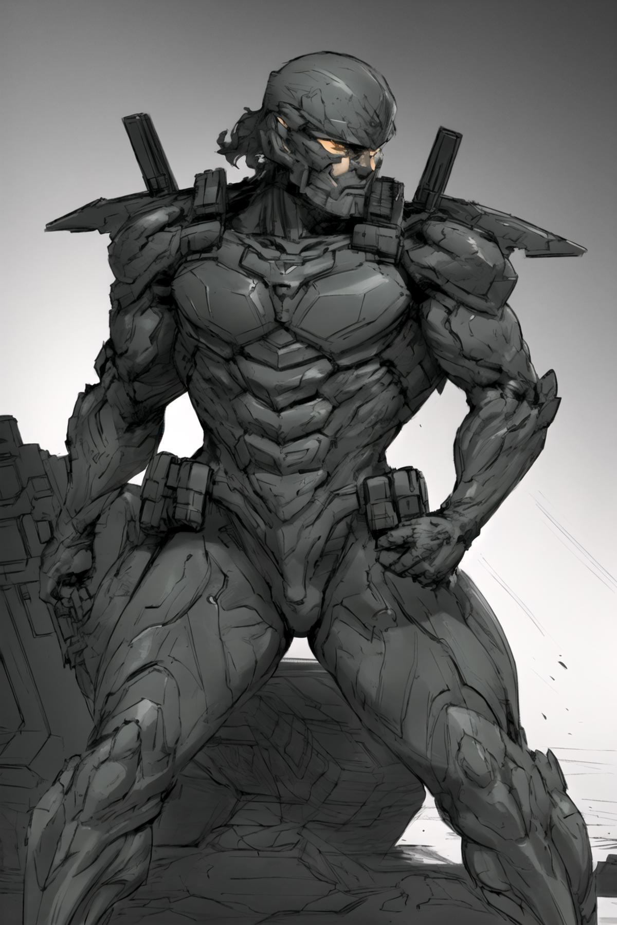 Yoji Shinkawa (Metal Gear Solid Concept Art) - Style image by KhajiitHasWares