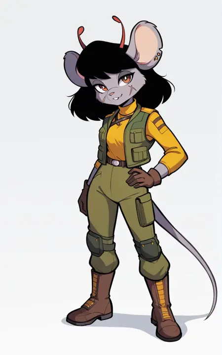 Carbine - Biker Mice from Mars [PonyXL/Illustrious]