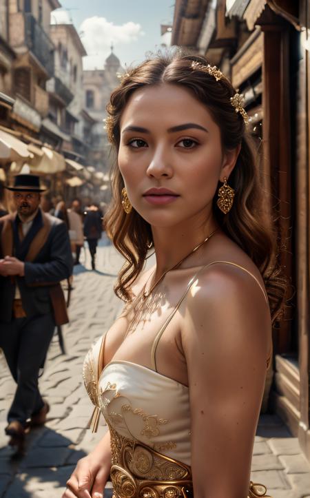 cinematic film still beautiful face, yamamoto \(ymmt is sexy\), (top-quality, 8K, masterpiece:1.3)
A photo of vivid, kaleidoscopic smoke weaving through the narrow alleyways of an ancient bazaar, taken with a prime lens, showcasing the intricate interplay of colors and shadows in the bustling marketplace.
 <lora:epi_noiseoffset2:1>      <lora:IvoryGoldAIv2:1>  ivory gold,  . shallow depth of field, vignette, highly detailed, high budget, bokeh, cinemascope, moody, epic, gorgeous, film grain, grainy