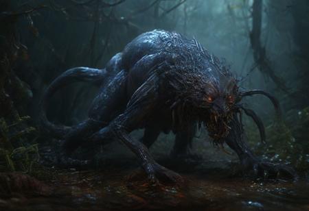 piercing light, (aesthetics:1.1), (low colors:1.2), BREAK,
<lora:-_SDXL_-_holo_effect_V1.0:1>, hi-tech and futuristic holographic scanning, bioluminescence, optical fiber, masterpieces, octane rendering, unreal engine, intricate details, UHDR, 32, futuristic epic scene, super beautiful and realistic picture (( (fantastic landscape))) of ((underwater world)) in (hdr), 8K quality, many living organisms, (fish), (coral), octopus, jellyfish, crustacean, etc. 1 ((research submarine)), wreck, ((1 heavy diver))
