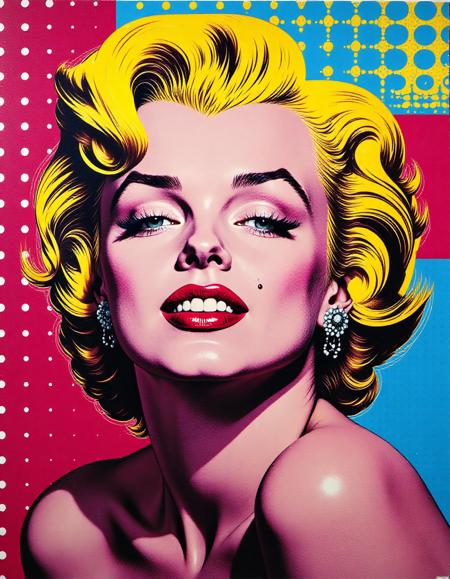 Pop Art Style - Roy Lichtenstein - FLUX Flux.1D