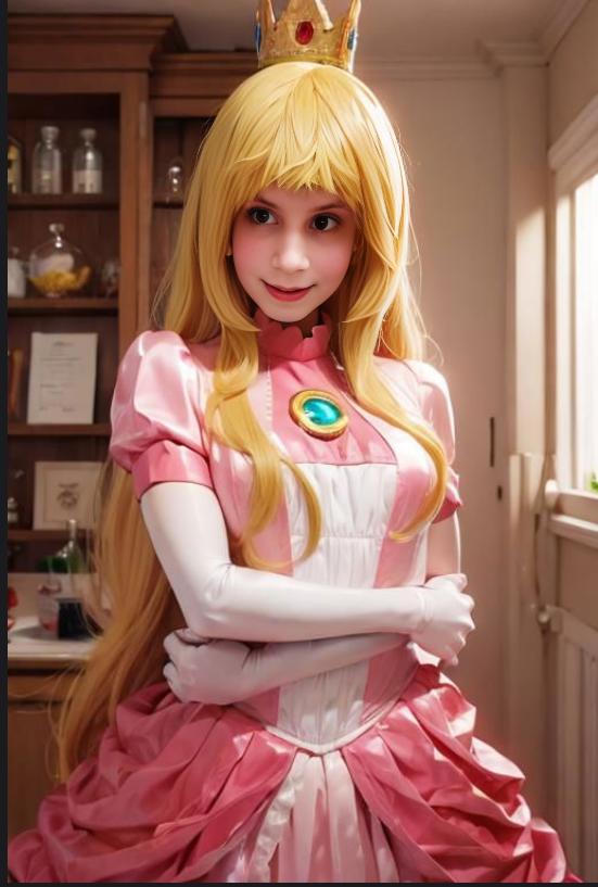 Princess Peach (Cosplay) - Super Mario Bros - Princess Peach | Stable  Diffusion LoRA | Civitai