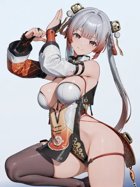 卜卜 ブブ - 尘白禁区 Snowbreak: Containment Zone / Illustrious