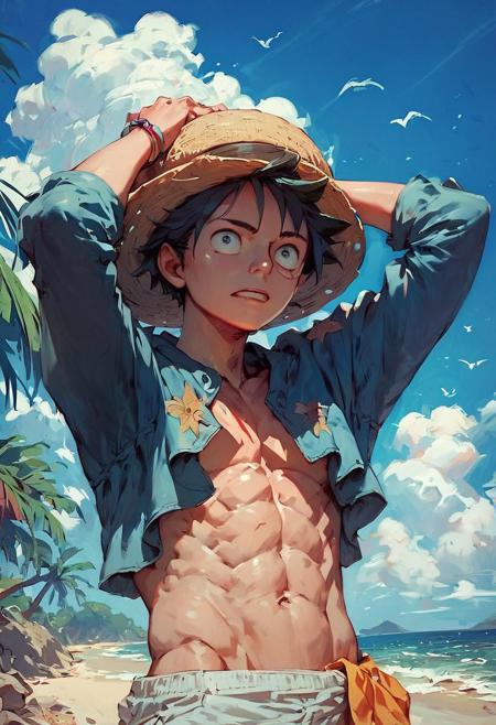 score_9, score_8_up, score_7_up ,score_6_up,  cap in the beach,solo