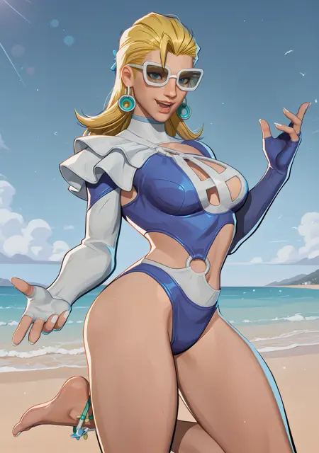 Invisible woman azur Skin - Marvel Rivals