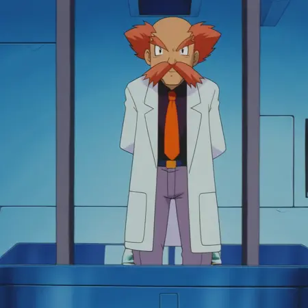 Dr. Namba (ナンバ博士) Pokemon Anime
