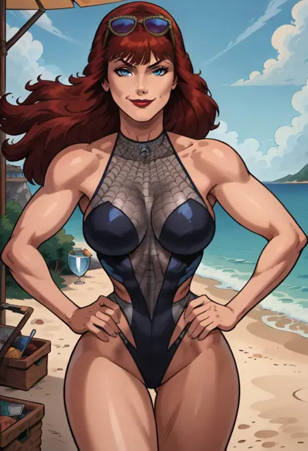 Black Widow Swimsuit