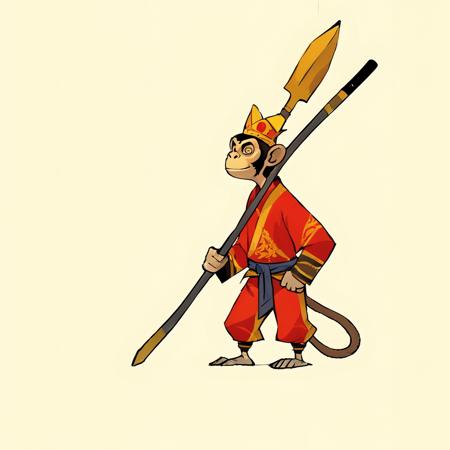 Monkey King, <lora:hiziri_pro_3-000045:0.6>,sps,