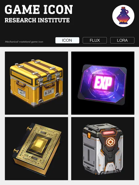 gmic icon_ Mechanical Wasteland style