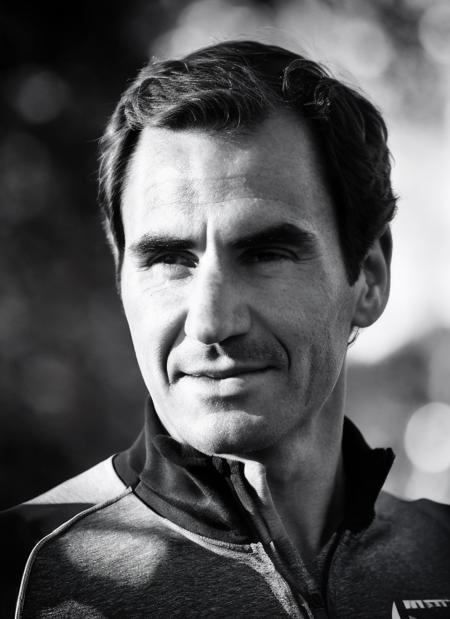 portrait of a runner, man <lora:federer:1>