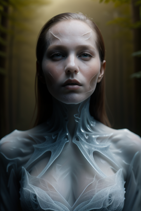 made of ral-argl, dark art by Werner Herzog, wireframe drawing, Raw digital photo of an insane details, Vogue Entrancing (Flora:1.2) , White oak background, soft focus, Spiritual, Retrofuturism, Dramatic spotlight, Kodak gold 200, F/2.8, two colors, expressive brush strokes, emotional, emotive, <lora:ral-argl:0.85>, dynamic dramatic atmosphere, creative, positive emotional, magic atmosphere