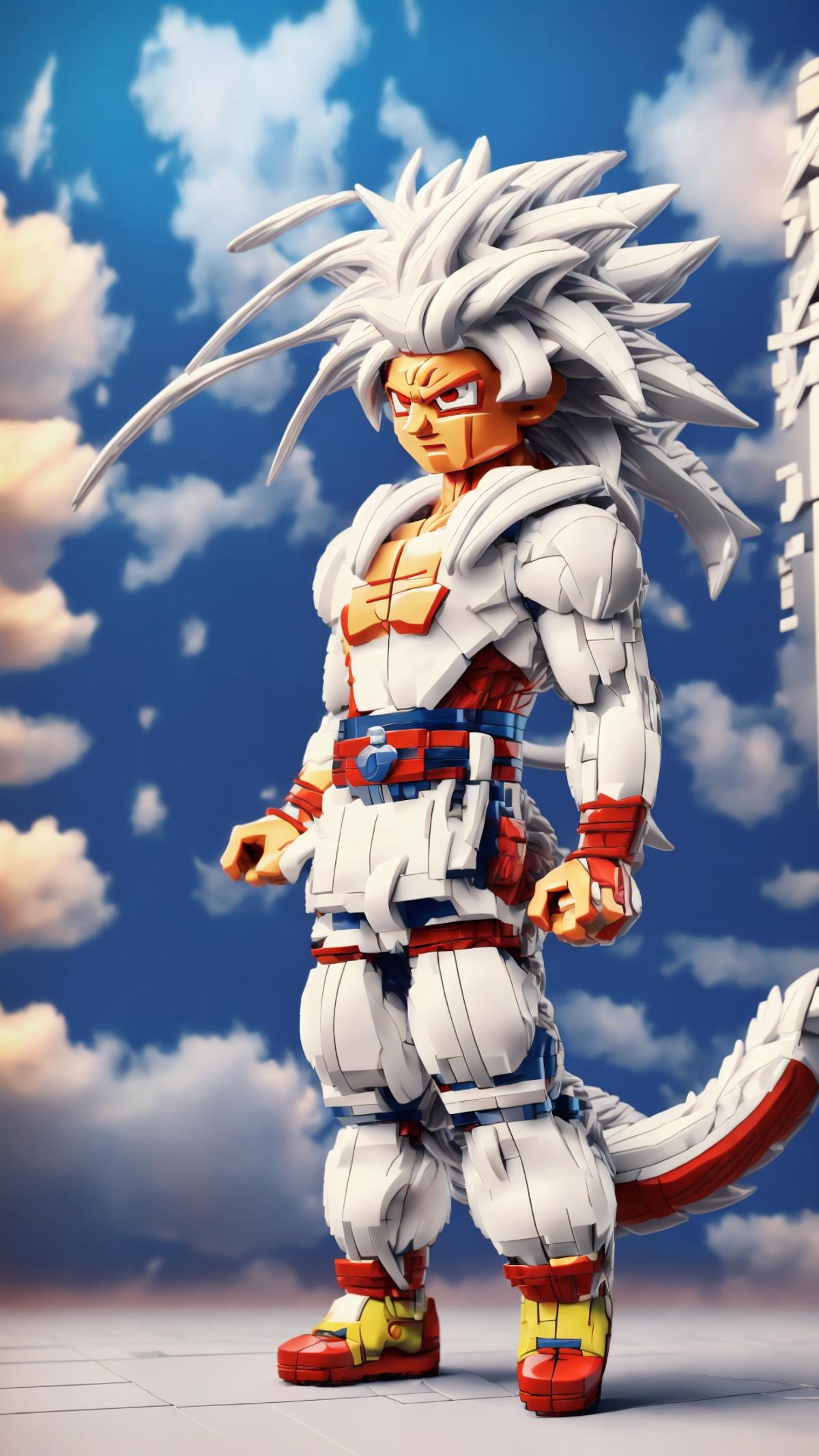 Super Saiyan 5 Goku (Dragon Ball AF) image by HC94