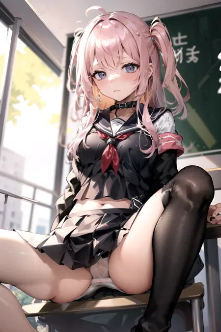 Change-A-Character: Naughty Schoolgirl, You Waifu Has Been a Bad Girl!