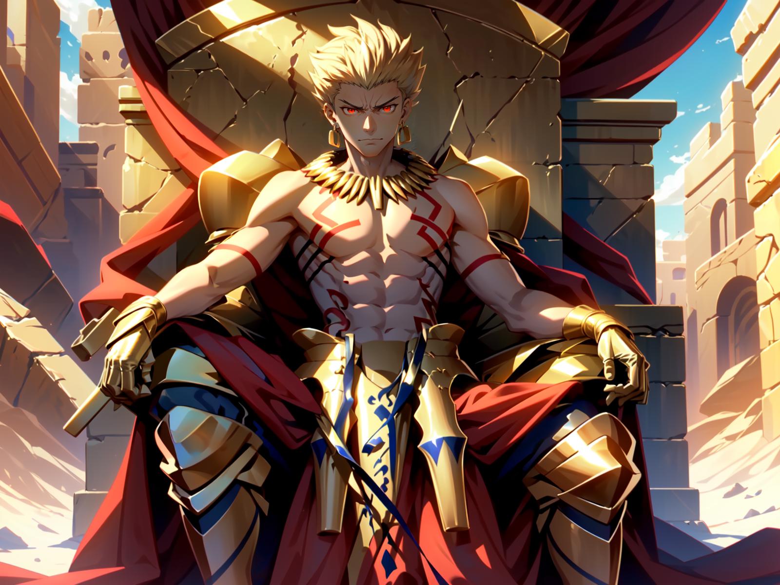 Gilgamesh - The King of Heroes | Fate | FGO image by VagueDustin