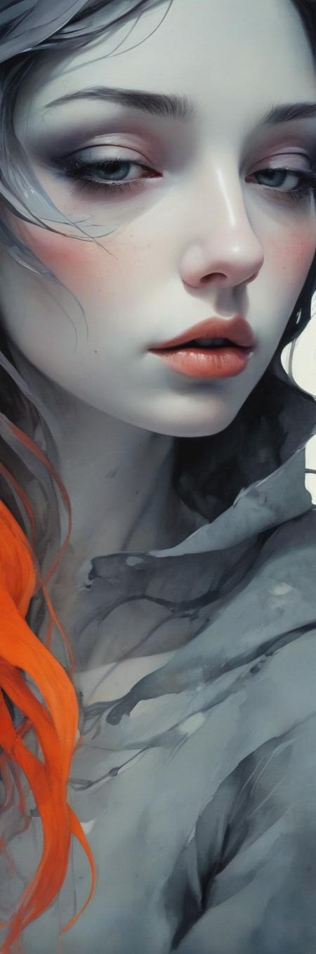 gris game, (Conrad Roset: 0.0), Brian Froud, vivid colors, dramatic composition, <lora:linquivera:1>
