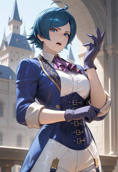 Elisabeth Blanctorche - The King of Fighters l IllustriousXL (2 Outfits)