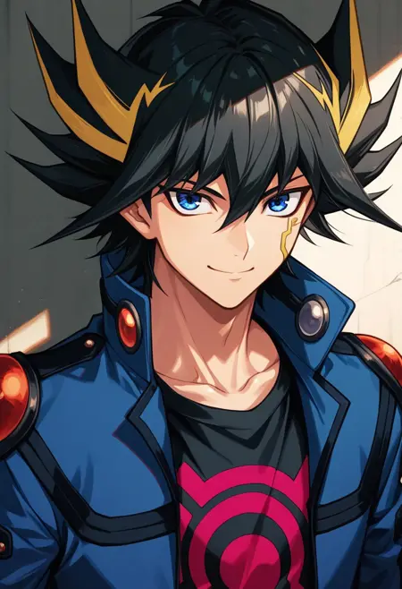 Yusei Fudo - Yu-Gi-Oh! 5D's - Pony + Illustrious