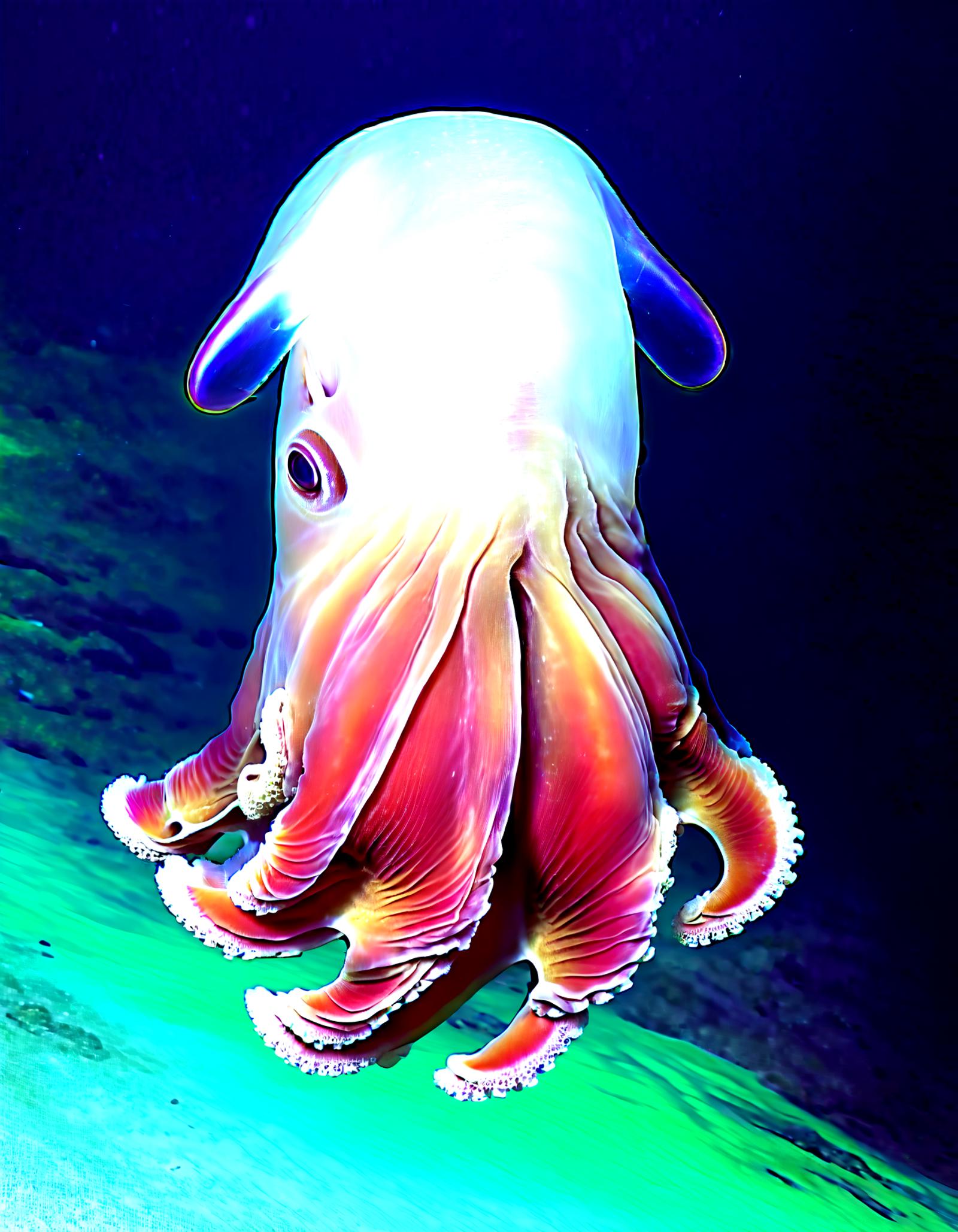 Dumbo Octopus (Grimpoteuthis) [SDXL] image by denrakeiw