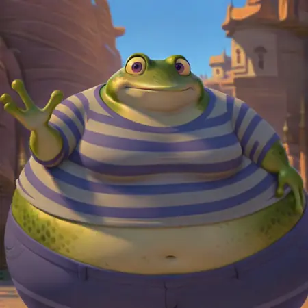 Marci the Fat Frog