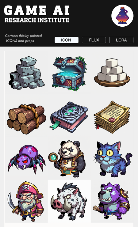 gmic icon _F1 Game cartoon icon1.1.safetensors