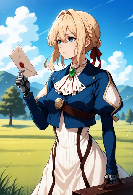 [IllustriousXL v0.1 LoCon] Violet Evergarden | Violet Evergarden
