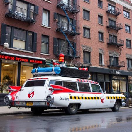 Ecto-1 Ghostbusters Hearse V1