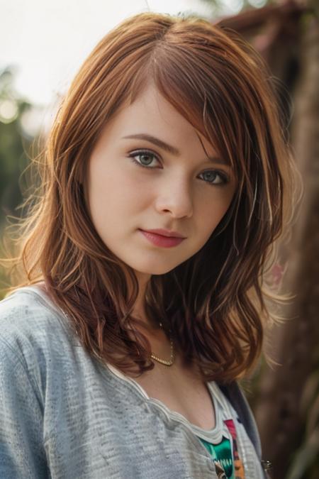<lora:LassSD:0.8>, (close-up portrait:1.4) of a young woman, (wearing casual clothing:1.5), natural light, RAW photo, subject, 8k uhd, dslr, soft lighting, high quality, film grain, Fujifilm XT3