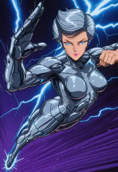 Emily Hart aka Steelheart (SilverHawks)
