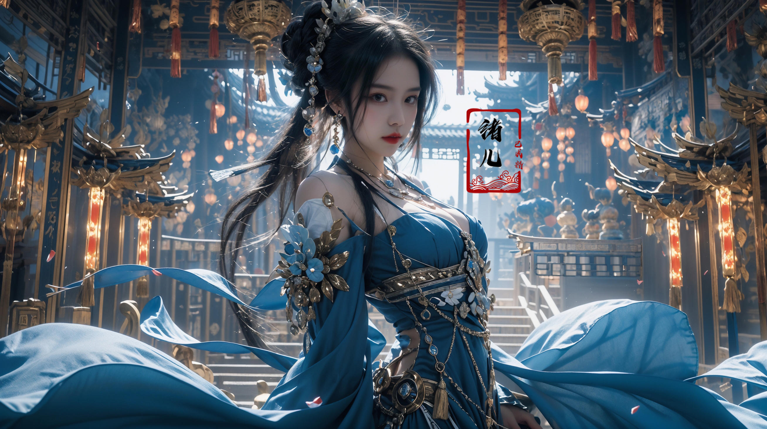 绪儿-绝美古风脸Beautiful antique face model image by XRYCJ