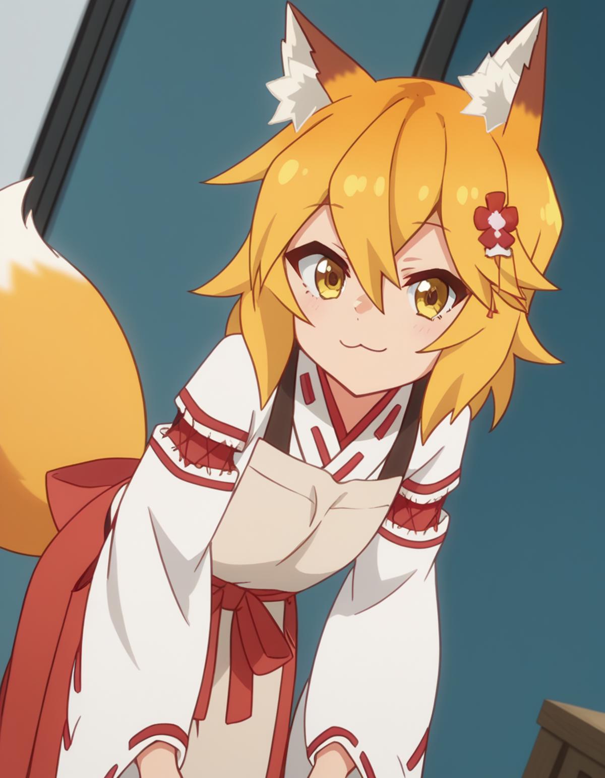 Senko (仙狐) - The Helpful Fox Senko-san (Sewayaki Kitsune no Senko-san)  (世話やきキツネの仙狐さん) - COMMISSION - anime s1 | Stable Diffusion LoRA | Civitai