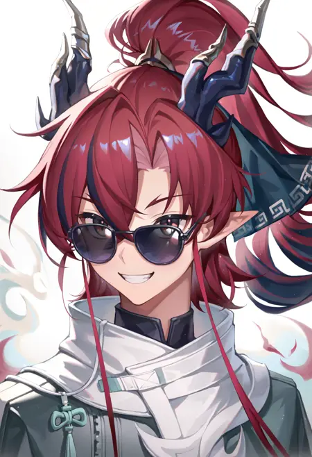 Yu (Arknights) WAI Illustrious Character LoRA (DoRA)