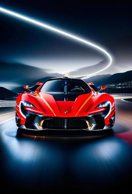 Adorning the sleek frame of a hypercar, a captivating tattoo commands attention, inspired by the iconic Fast and Furious emblem. Slash boldly down the center in the shape of a lightning bolt, the tattoo pulses with electric energy, mirroring the raw power beneath the vehicle's hood. As the hypercar races down the open road, the tattoo seems to animate, its lines rippling with dynamic intensity, matching the thunderous roar of the engine.
Amidst the exhilarating race, a stunning companion sits in the passenger seat, her excitement palpable as she grips the handle. With each turn, the tattooed hypercar and its occupants become a blur of motion, leaving onlookers awestruck.
Enhanced by innovative ink techniques, the tattoo seamlessly merges with the hypercar's sleek contours, standing as a testament to artistry and engineering. Against the backdrop of the plain paper canvas, the duo captivates, embodying the thrill of speed and the allure of adventure.
With a captivating companion by its side, the hypercar becomes a symbol of sophistication and excitement. In a world enamored with speed and style, the tattooed hypercar ignites curiosity and admiration, its charm and charisma transcending boundaries.Painstaking Attention To Details, zavy-lghttrl