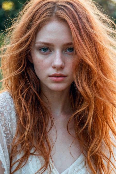 young ginger woman, (worlds most beautiful face), emerging from a cascade of flowing, iridescent colors and abstract shapes, her form partially dissolving into painterly strokes and luminous swirls, intricate textures and soft light interweave with realistic details of her face and hands, eyes reflecting a dreamlike landscape, surreal yet emotionally powerful, imaginative blend of realism and abstraction, dynamic composition, harmonious color palette, mesmerizing and inspirational, ultra-detailed, sublime atmosphere, ultra realistic cinematic photo, natural lighting, soft shadows, shallow depth of field, high detail, sharp focus, 50mm photography, realistic skin texture, accurate anatomy, lifelike expression, natural environment, clean background, highly detailed textures in clothing, hair, and lighting