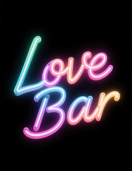 Neon font