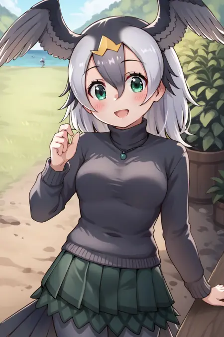 [kemono friends] ウミウ&カワウ/Two cormorants [Pony]