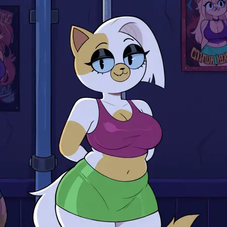 Cake the Cat (Sexy Club form) [Fionna and Cake: Season 2]