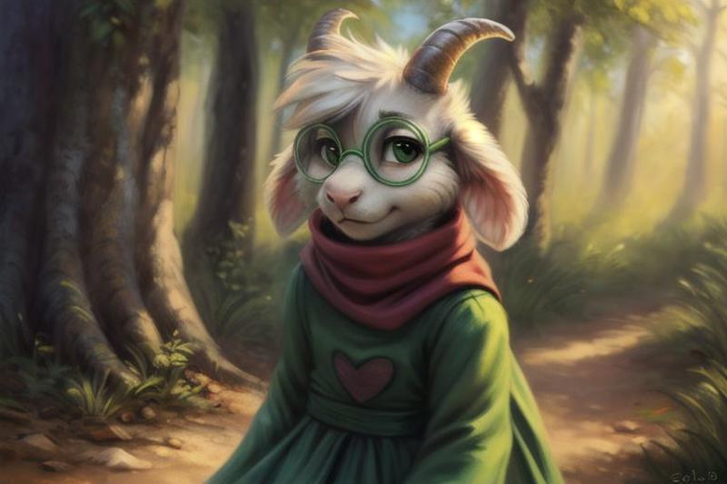 Asriel (Undertale) image by r545n