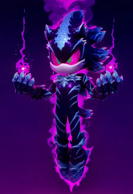 Mephiles The Dark - Sonic 06