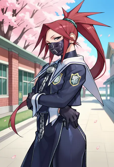 Zaki (Aoi Himezaki) / Project Justice・Rival Schools2　SDXL LoRA [illustrious]