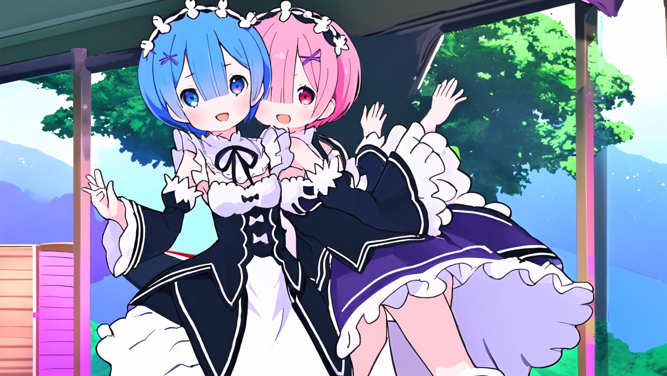 Ram & Rem (re:zero) image by HC94