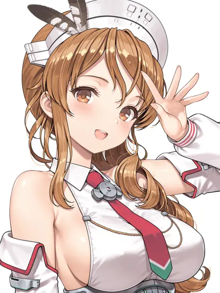 【Illustrious】リットリオ 艦隊これくしょん-艦これ- (littorio) (KanColle)