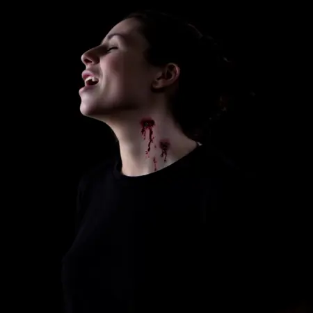 Vampire Bite (bite mark) style F1D